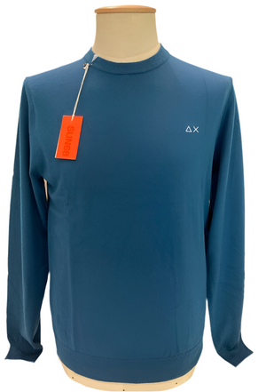 sun 68 maglia blu invernale