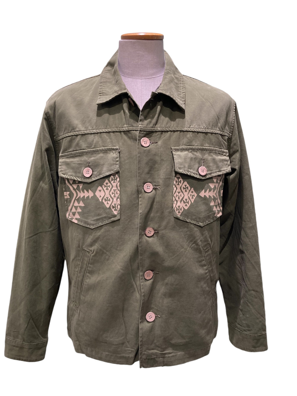 Tooco overshirt con interno staccabile verde