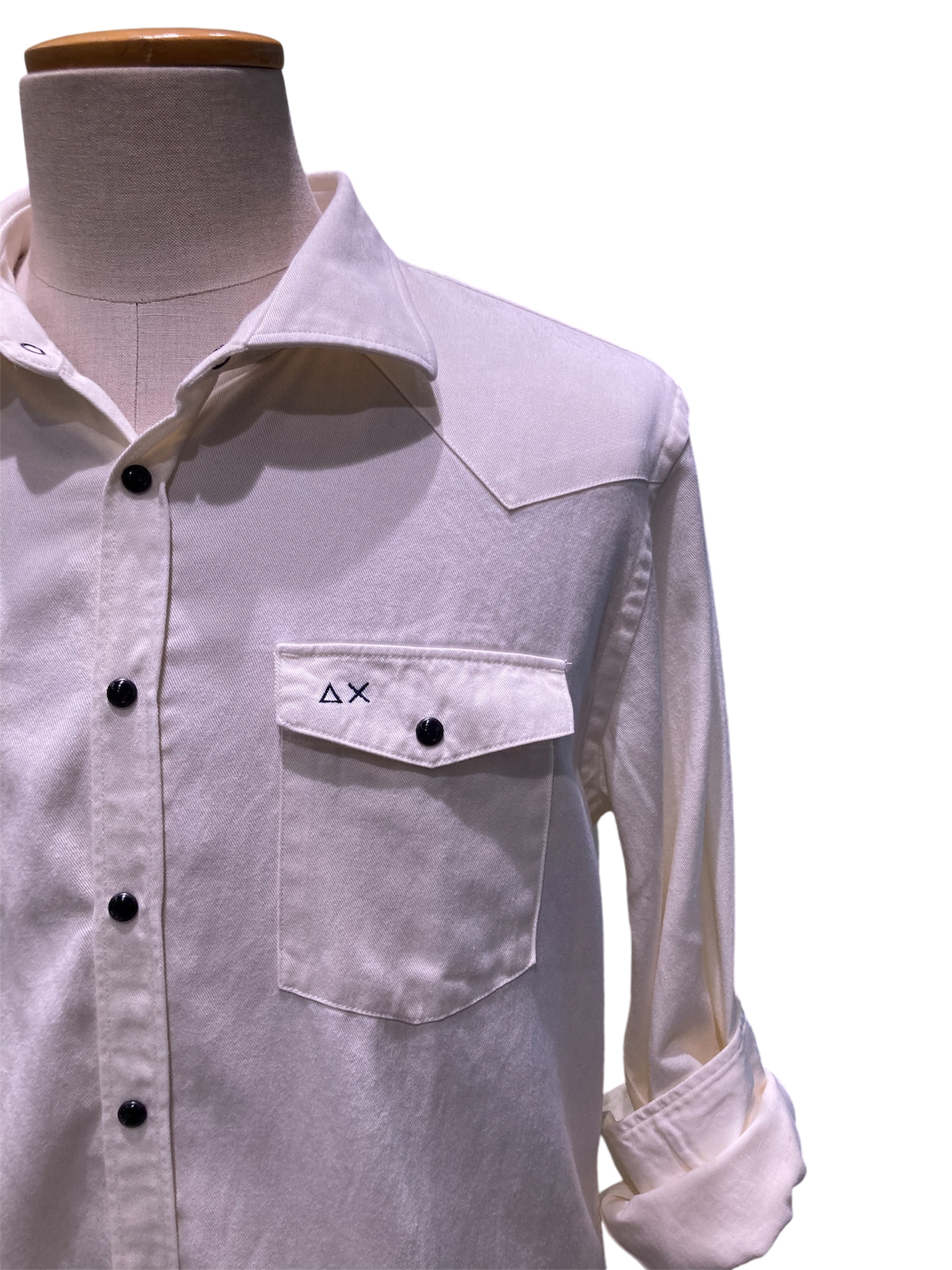 Sun 68 camicia s44108 bianca