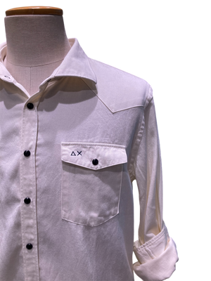 Sun 68 camicia s44108 bianca