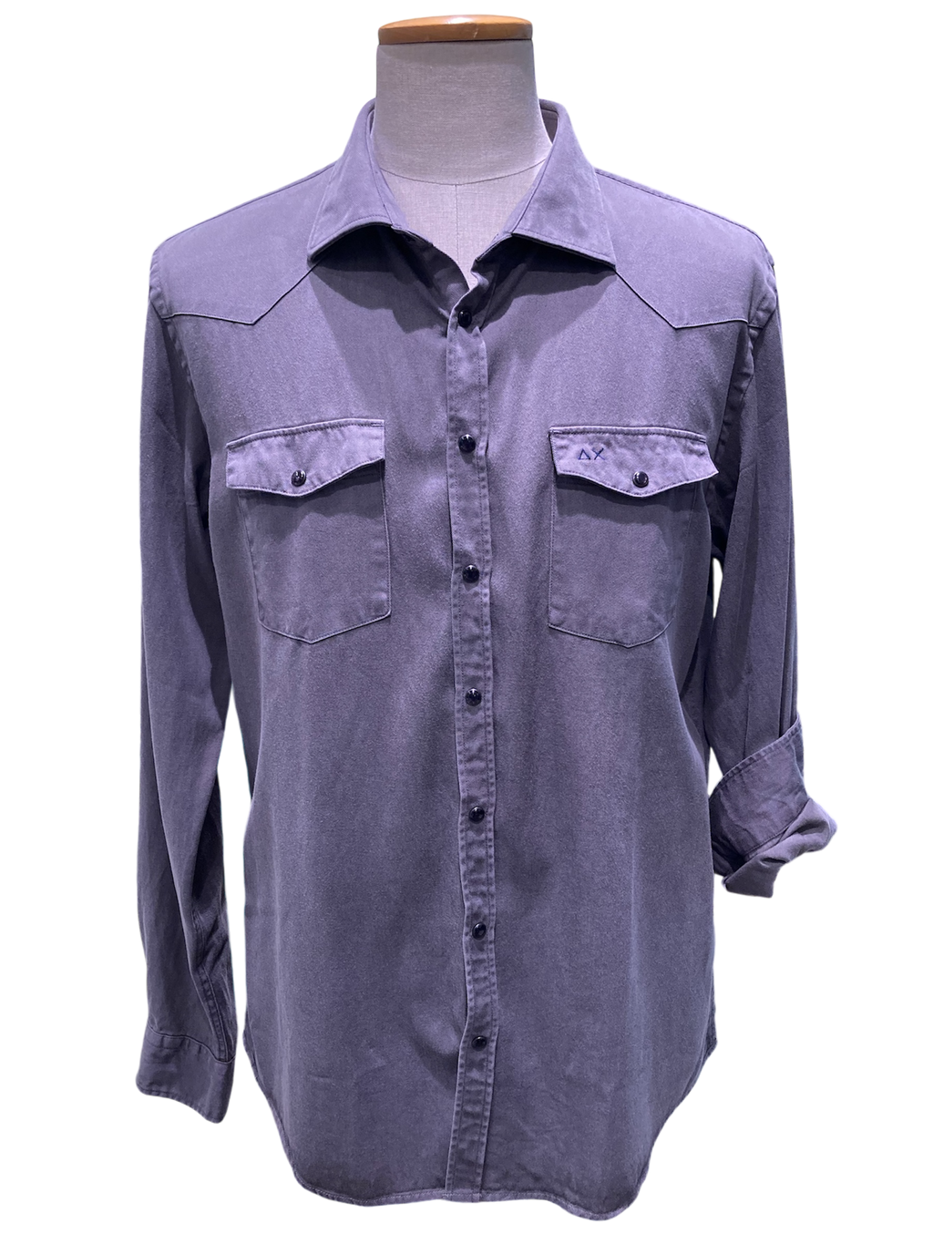 Sun 68 camicia s44108 grigia